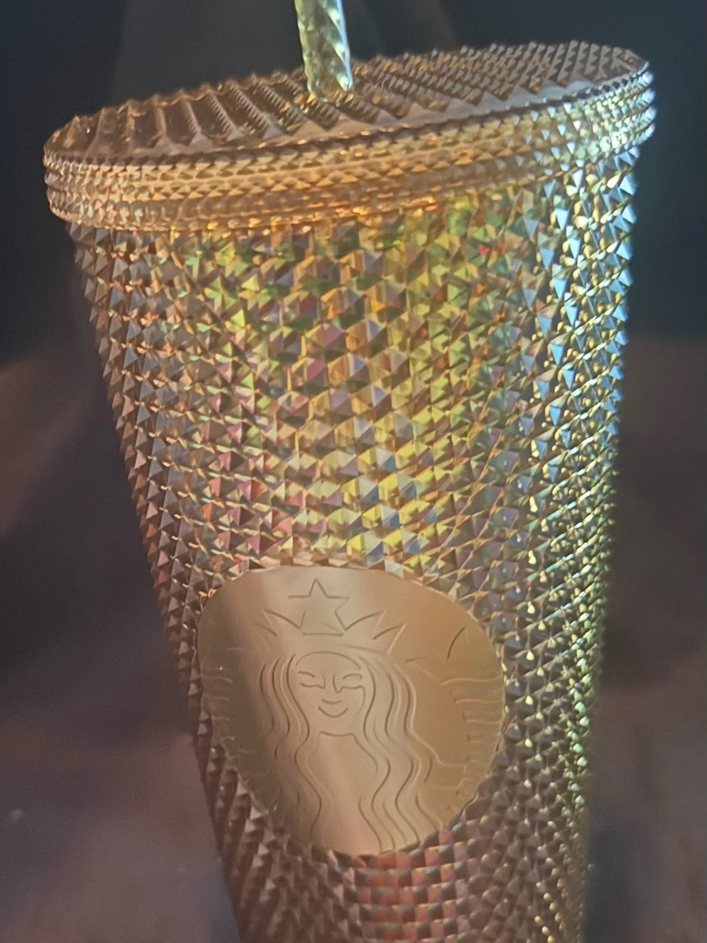 Starbucks Iridescent Studded Tumbler - Green